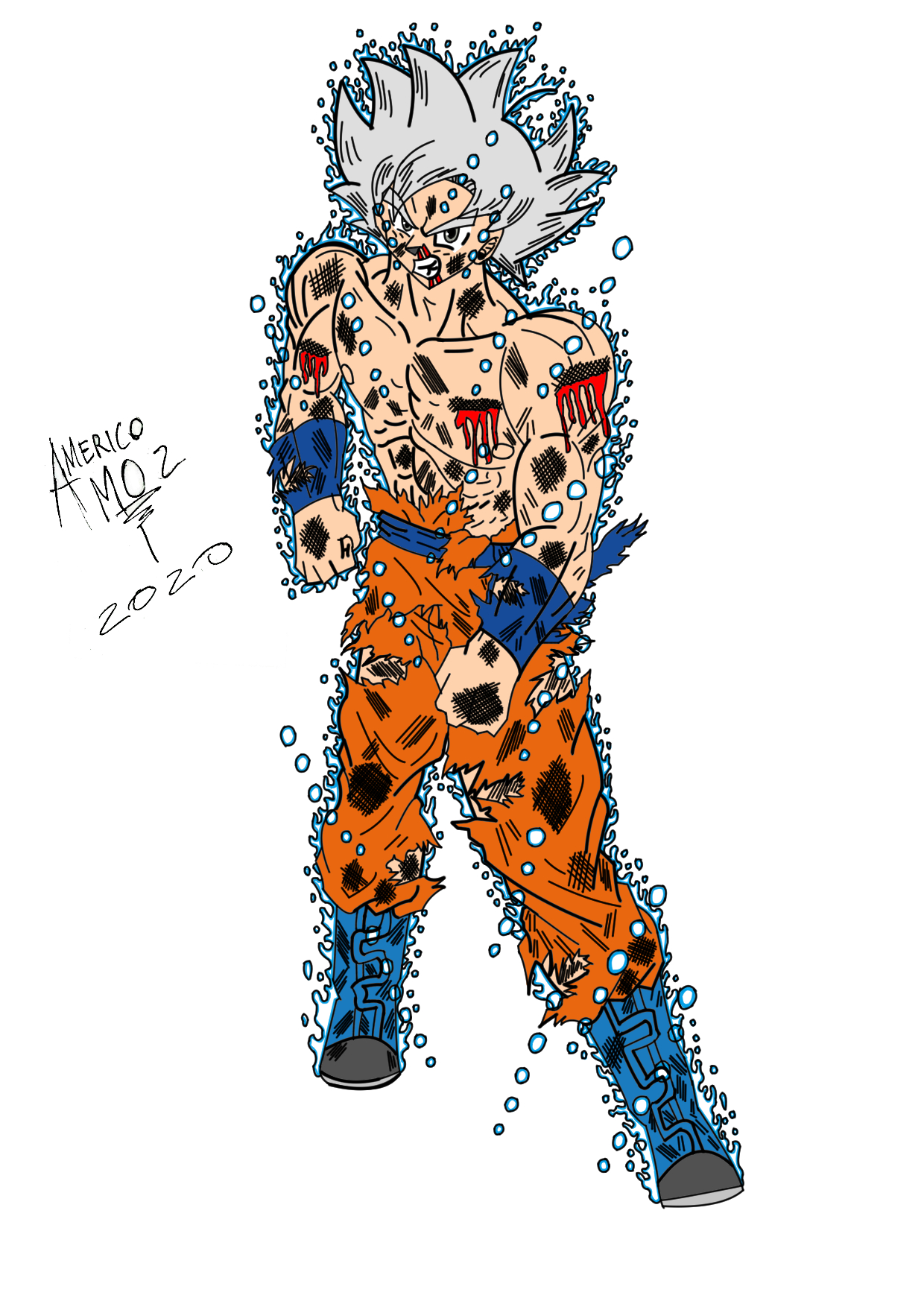 Drip Goku Instinto Superior by gabeprodz on DeviantArt