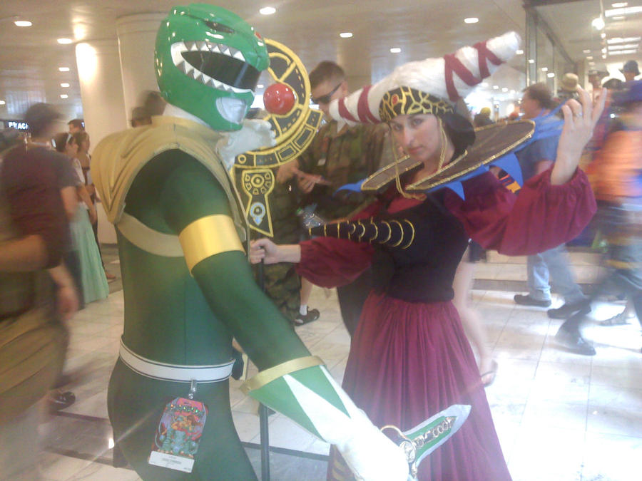 Green Ranger Rida Green Ranger and Rita by darthfury02 on DeviantArt