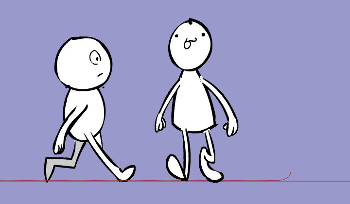 First Walk cycle by Anjidu on DeviantArt