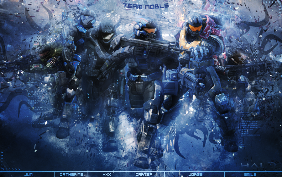 Halo Reach - Team Noble