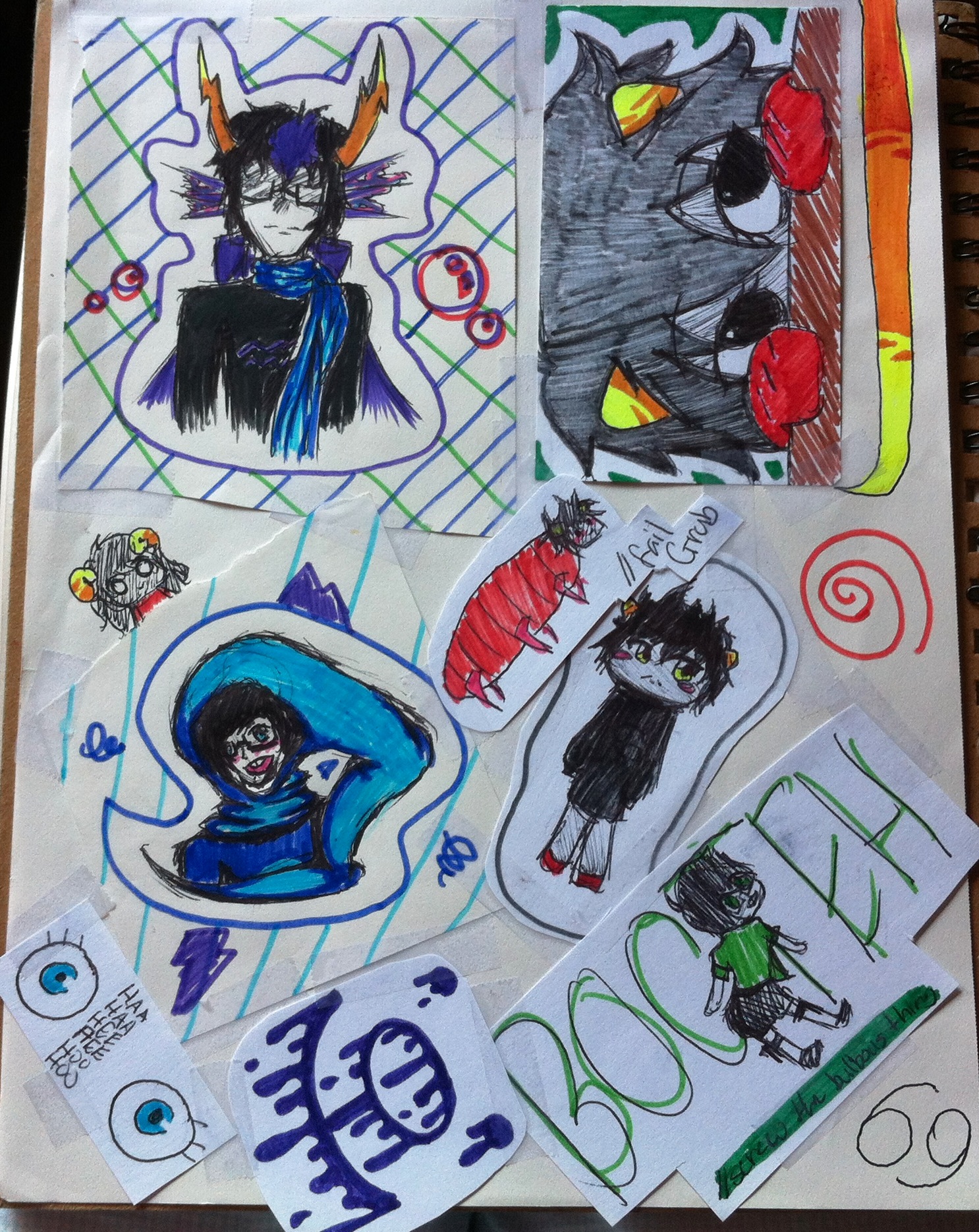 Homestuck dump/collage... ??