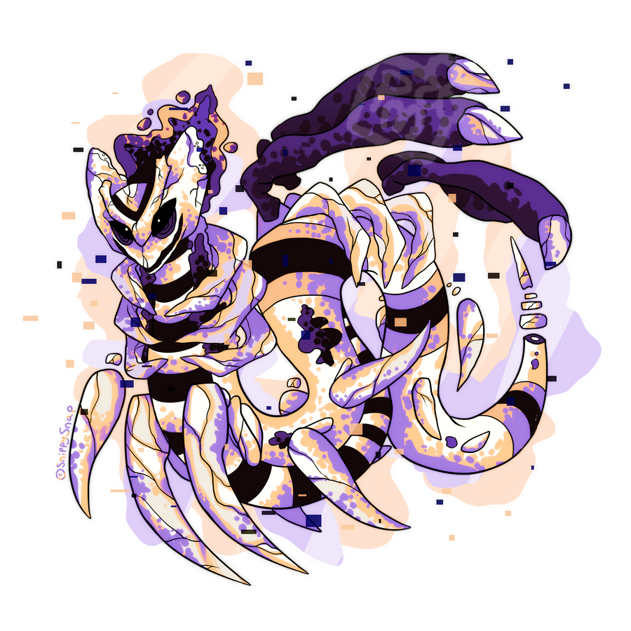 MissingNo PokeFusion for SnippySnap by Witchin