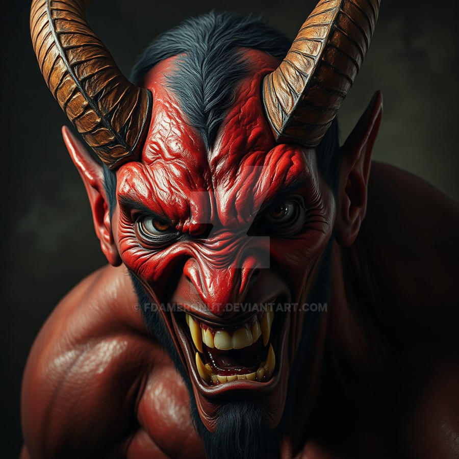 Mischievious Devil Angry Devil by fdameronut on DeviantArt