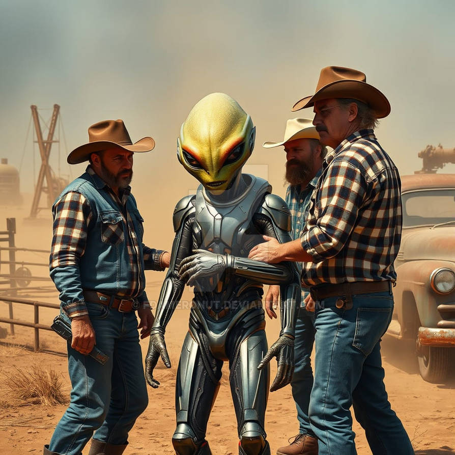 Deviantart Ransom Abduction Alien Abducted By Rednecks by fdameronut on DeviantArt