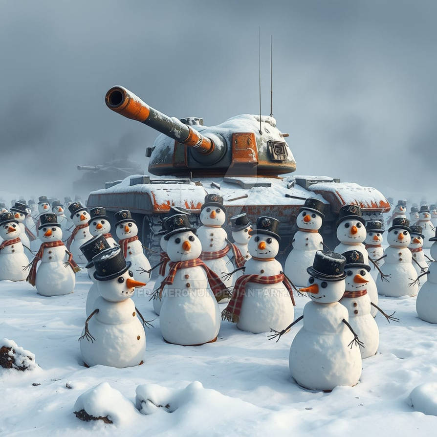 Snowman Ops Snowman Army by fdameronut on DeviantArt