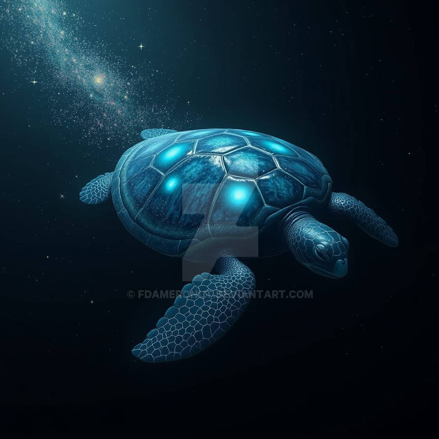 Planetary Turtle Cosmic Space Turtle by fdameronut on DeviantArt