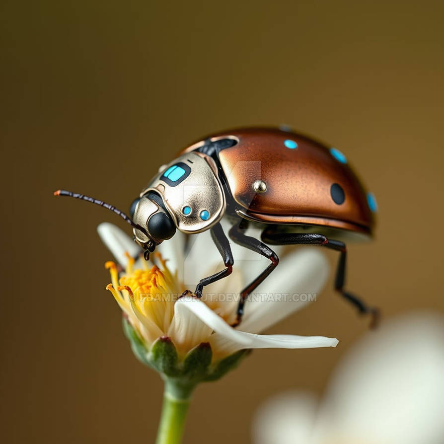 Robotic Ladybug by fdameronut on DeviantArt