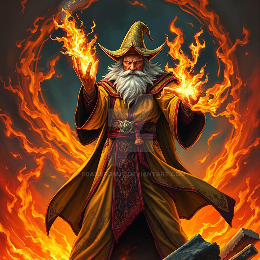 Austere Wizard Angry Wizard by fdameronut on DeviantArt