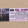 'Dr.Who' Medicinal Marijuana label