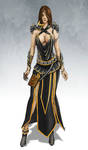 Female elf wizard of Fion Necromantic Guild by Igor-Esaulov