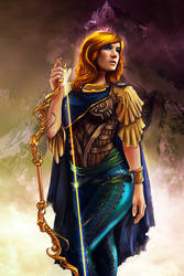 Weyra - Goddess of Retribution by Igor-Esaulov