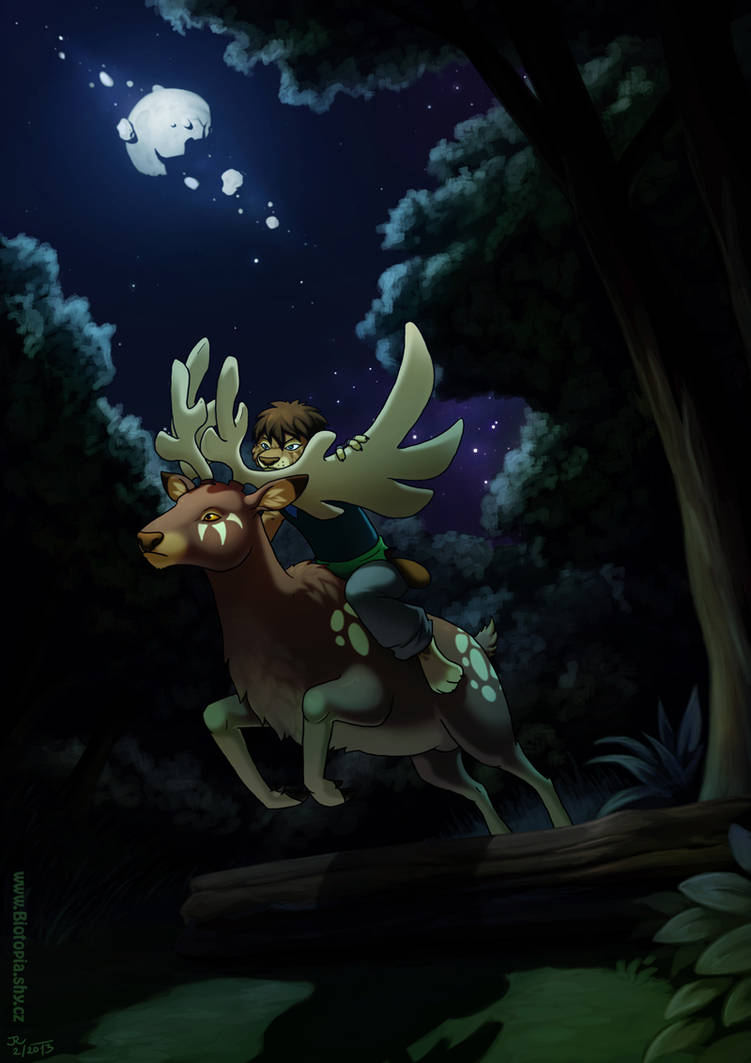 Deer Rider Deer rider by jrtracey on DeviantArt