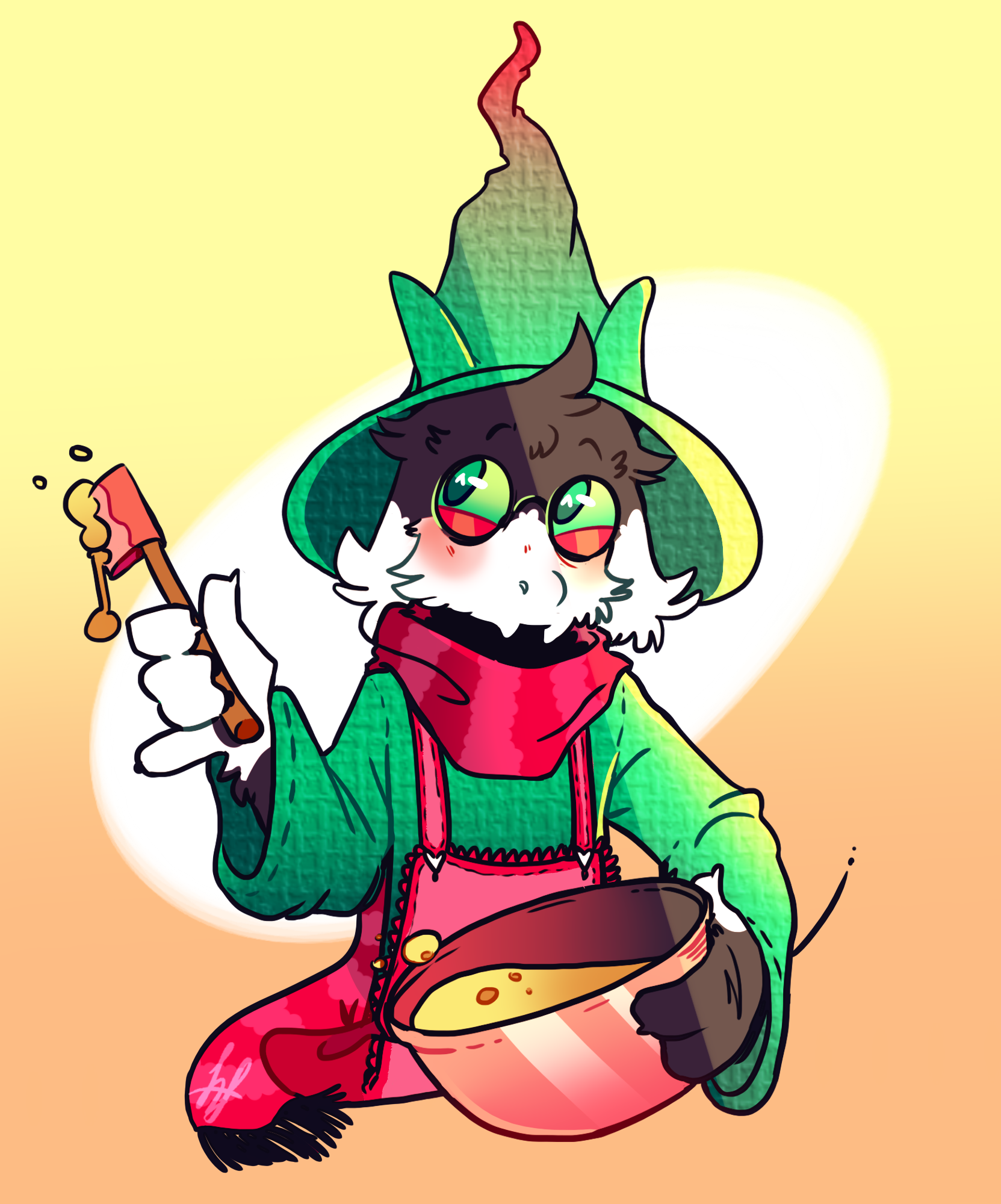 RALSEI! (Deltarune) by Desert-Fox-Tim on DeviantArt