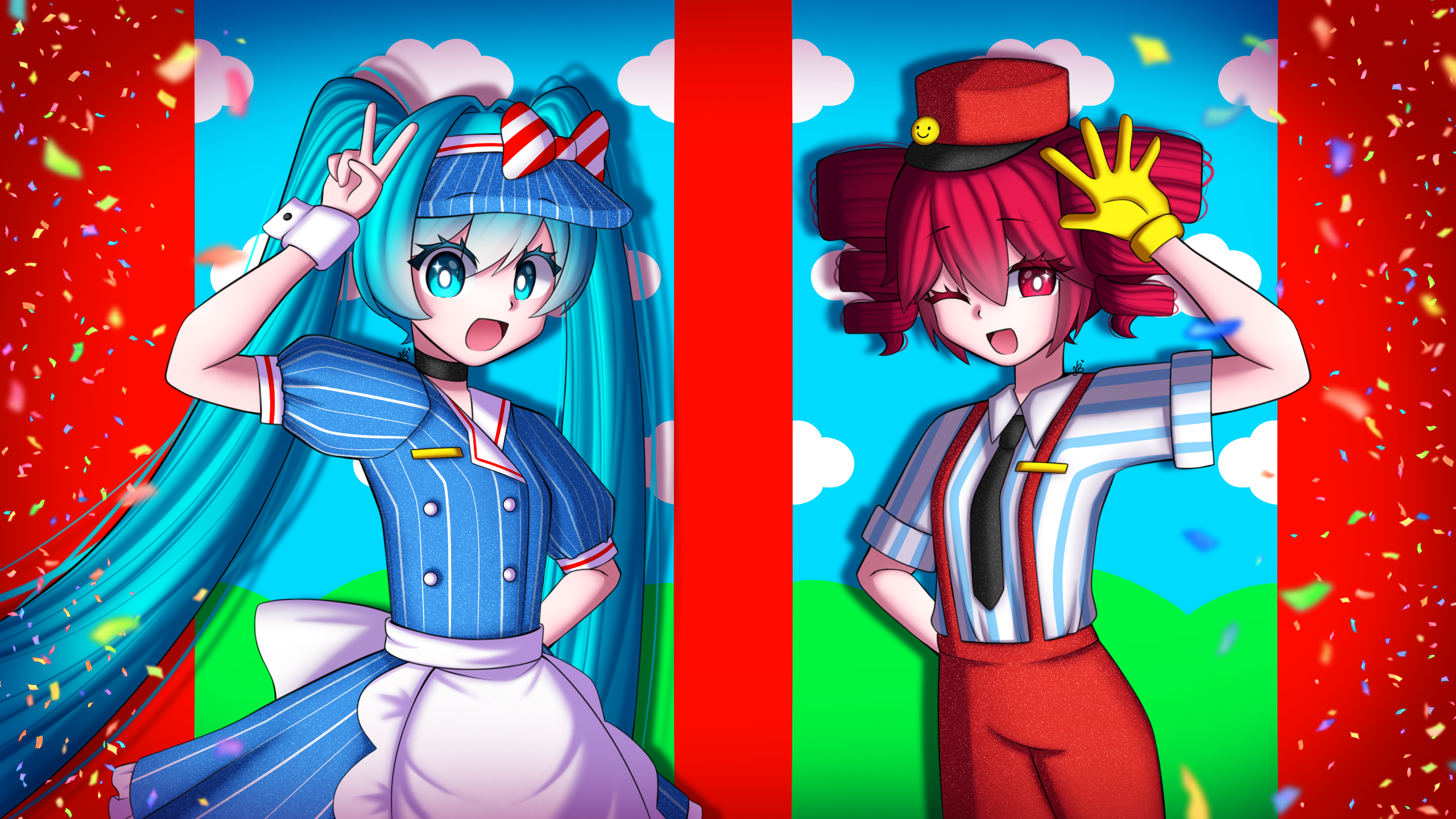 HATSUNE MIKU And KASANE TETO MESMERIZER By Valencitauwu On DeviantArt hatsune-miku-and-kasane-teto-mesmerizer-by-valencitauwu-on-deviantart