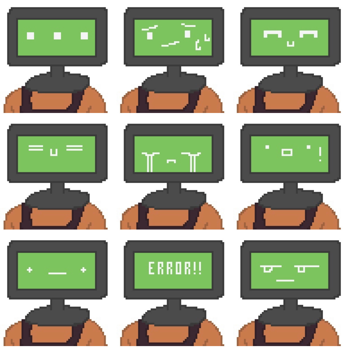 Computer Pixel Sprite Pixel art sprites by Rivurr on DeviantArt