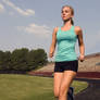 Runner Training Fit Athlete Fitness Woman
