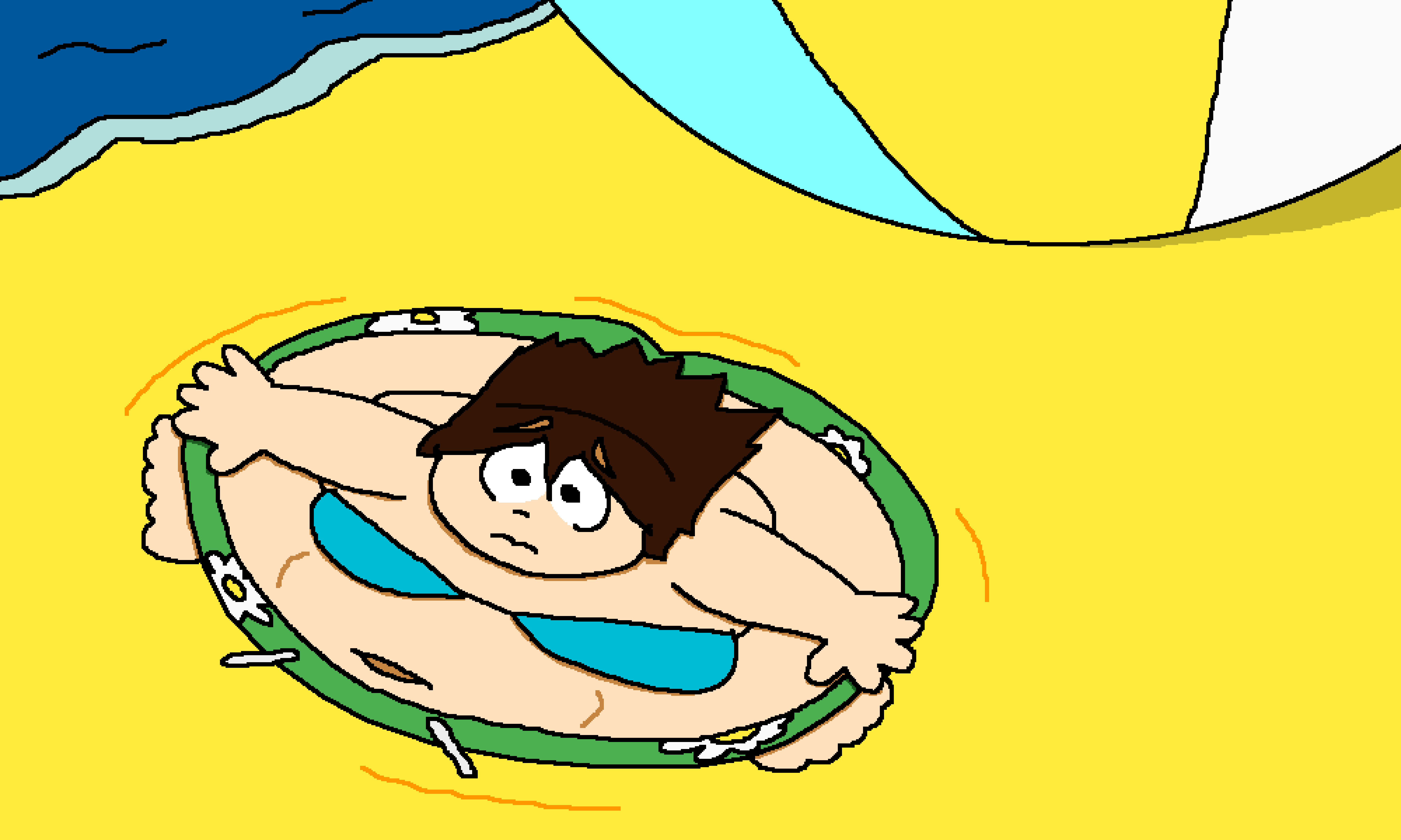 Squashed For Fun Squashed by a Beach Ball by squishies1099 on DeviantArt