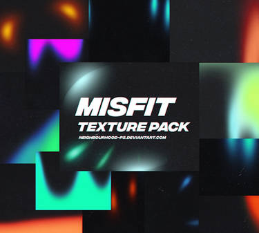 misfit, analog and gradient texture pack