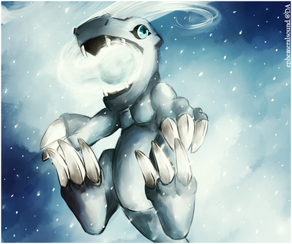 Little Blizzard: SnowAgumon.