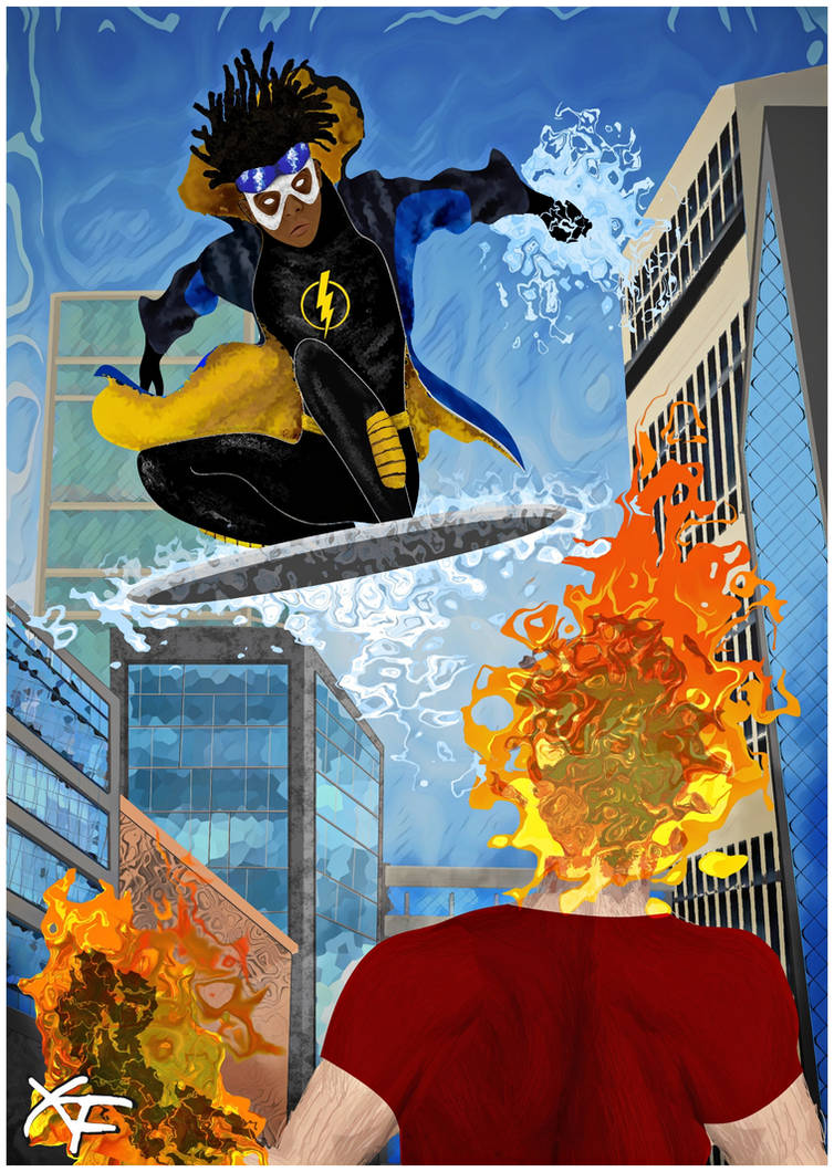 Static shock by Xavierstrong on DeviantArt