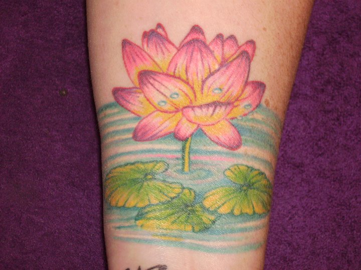 Tattoo Flower And Lilly Pads By Thegreatscottharris On Deviantart Tattoo Flower And Lilly Pads By Thegreatscottharris On Deviantart