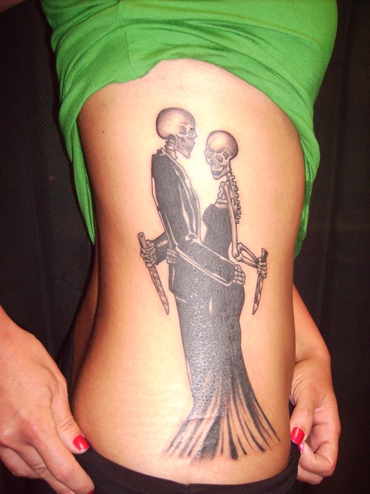 Tattoo - Til Death Do us Part by TheGreatScottHarris on DeviantArt Tattoo - Til Death Do us Part by TheGreatScottHarris on DeviantArt