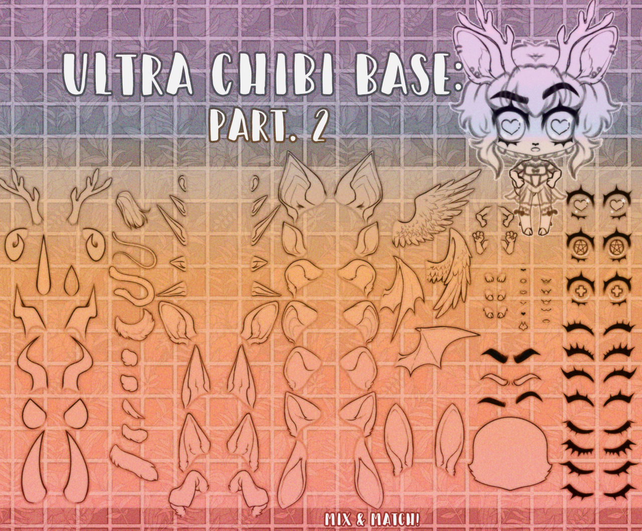 Ultra Chibi Base: Part. 2 by SkyJynx on DeviantArt