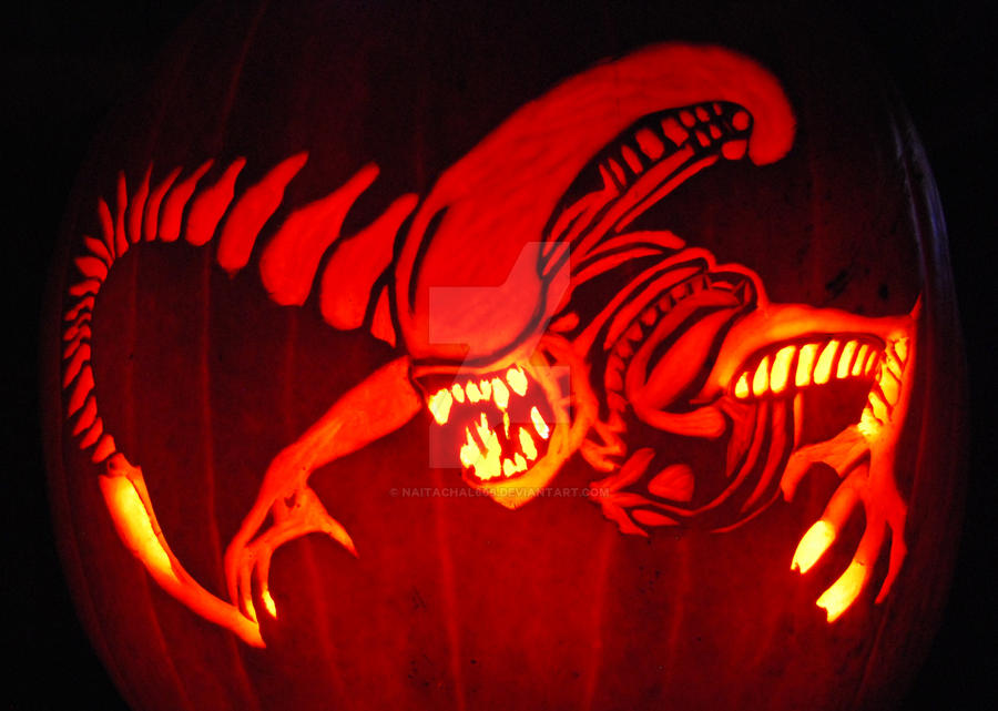 Alien Pumpkin