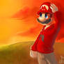 Sunset Mario
