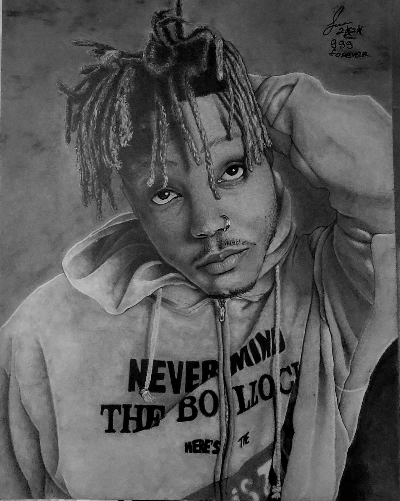 Wrld Drawing Rapper Juice Juice Wrld by MeeksScribbles on DeviantArt