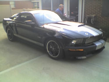 Black Shelby Mustang