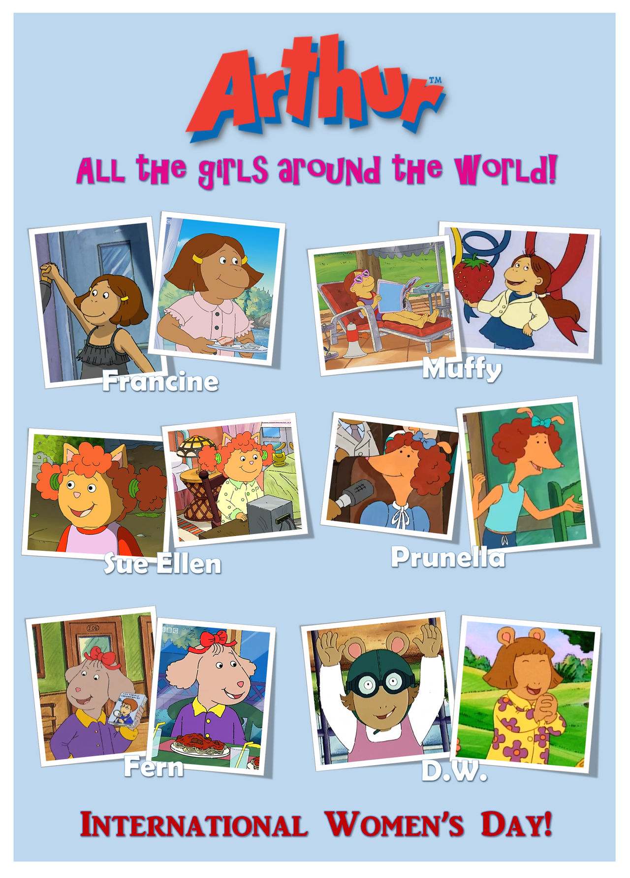 Arthur International Women's Day by gikesmanners1995 on DeviantArt