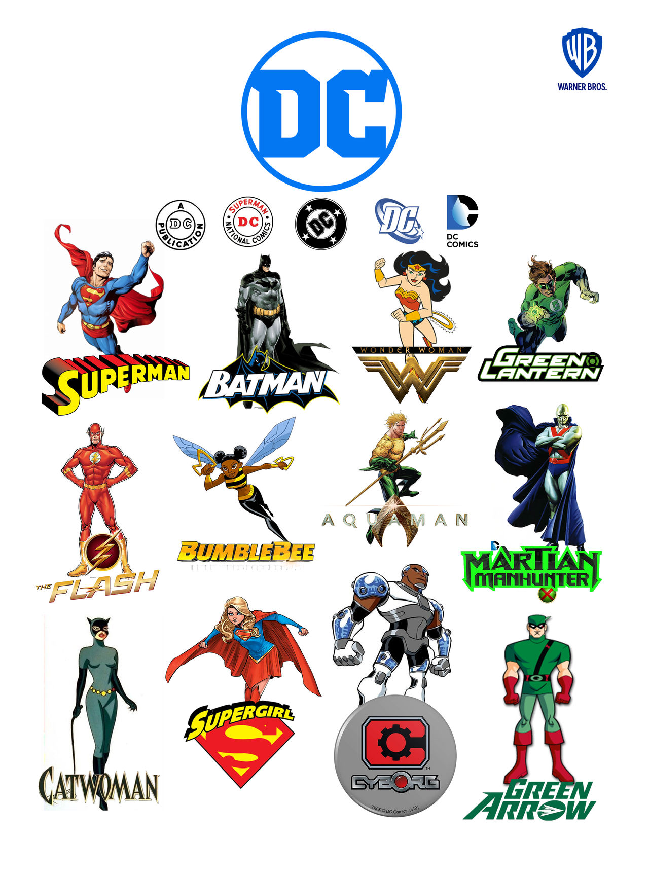 DC Comic Characters by gikesmanners1995 on DeviantArt