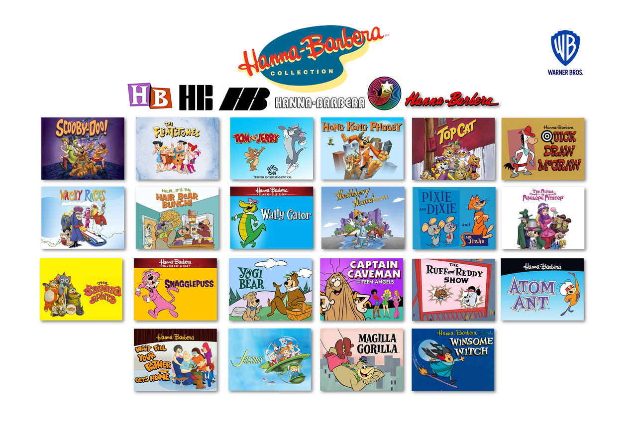 Hanna-Barbera franchise and series by gikesmanners1995 on DeviantArt