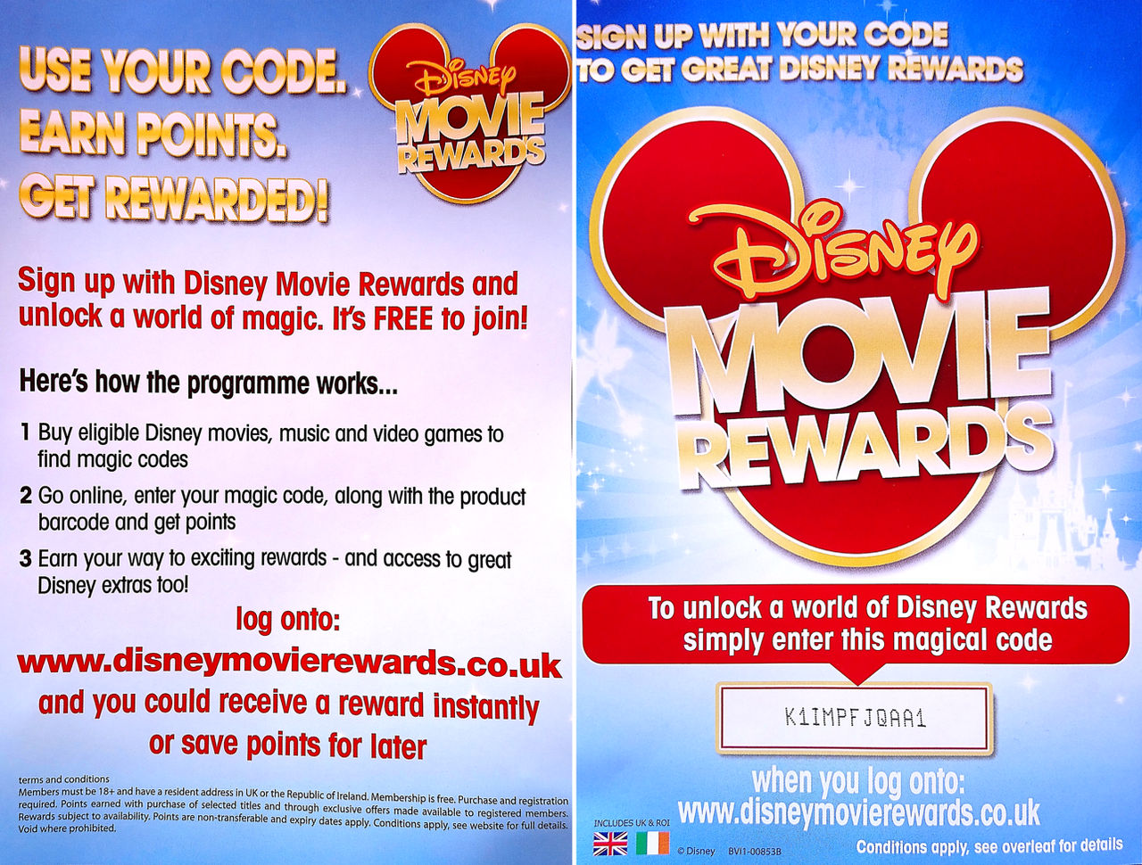 Disney Movie Rewards UK Leaflet (2010's) by gikesmanners1995 on DeviantArt