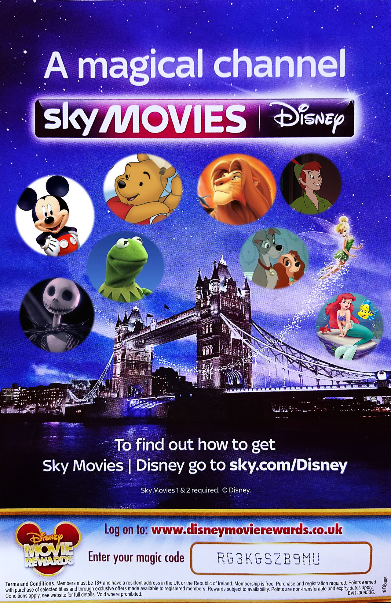Sky Movies Disney Leaflet UK (2010s) by gikesmanners1995 on DeviantArt