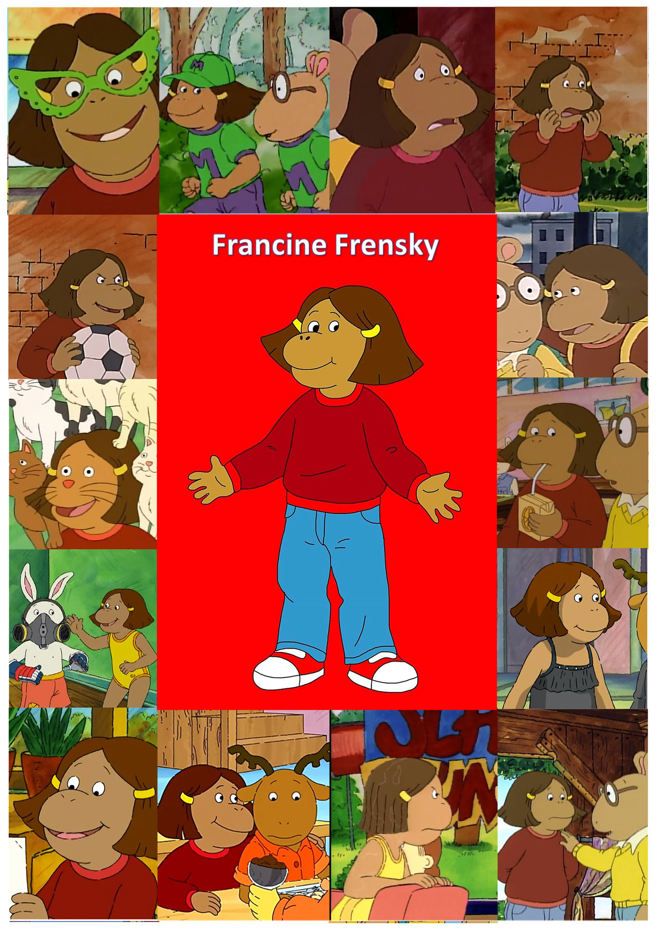 Arthur Characters - Francine Frensky by gikesmanners1995 on DeviantArt