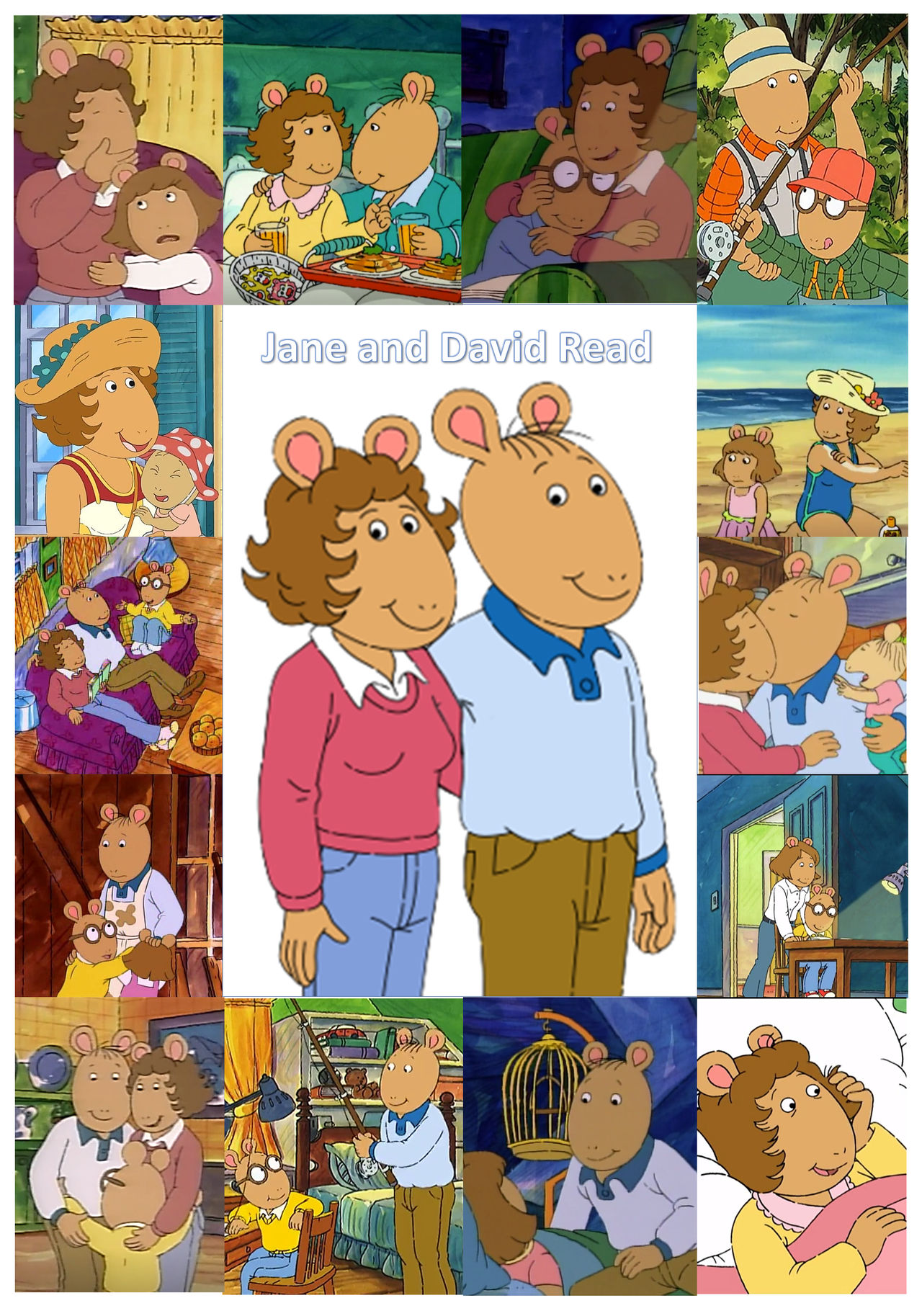 Arthur Characters - Jane and David Read by gikesmanners1995 on DeviantArt