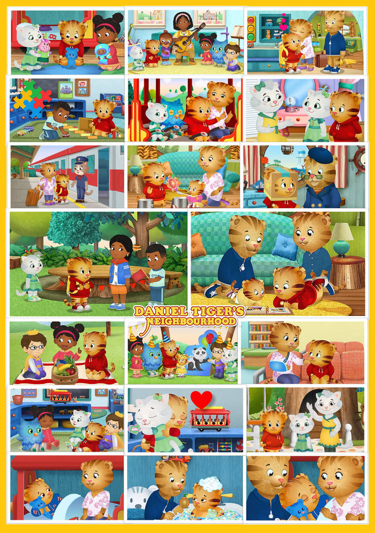 Daniel Tiger Deviantart Daniel Tiger's Neighbourhood snapshots by gikesmanners1995 on DeviantArt