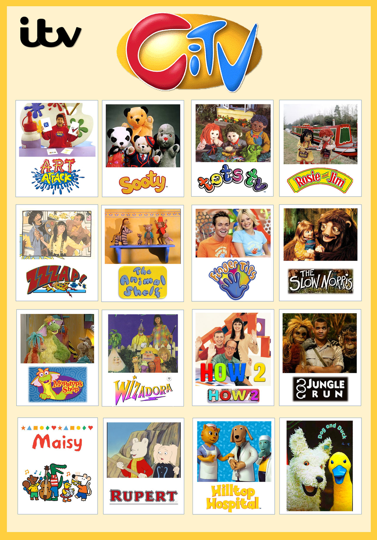 CITV TV Programmes from 1998 - 2003 by gikesmanners1995 on DeviantArt