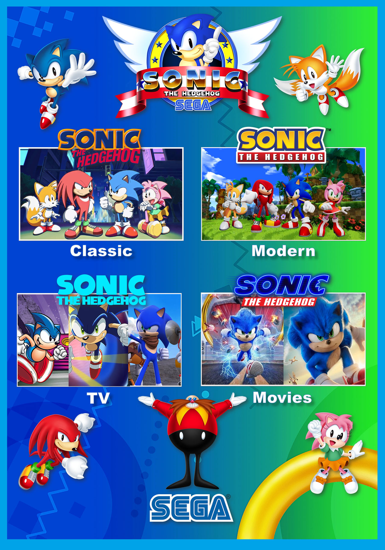 Sonic the Hedgehog franchise by gikesmanners1995 on DeviantArt