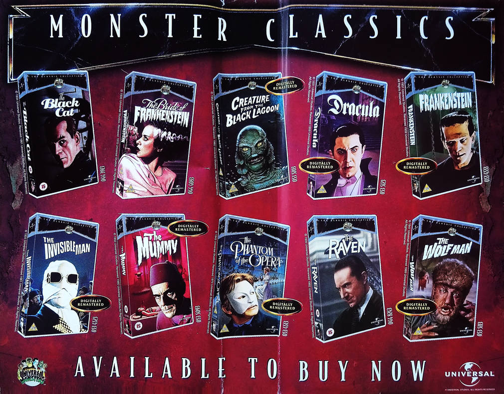 Universal Monsters Inner UK Sleeve (1999) by gikesmanners1995 on DeviantArt