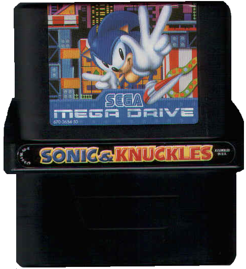 SONIC 3 E KNUCKLES MEGA DRIVE 