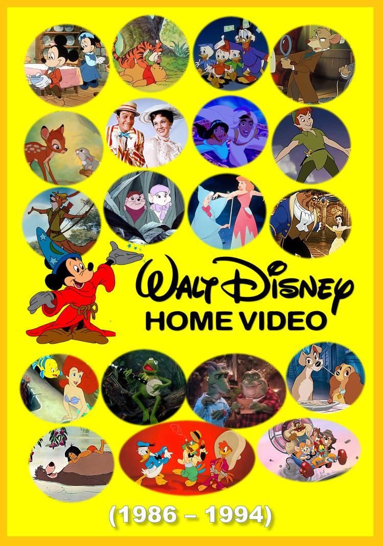 Walt Disney Home Video (UK 1986 1994) by gikesmanners1995 on DeviantArt
