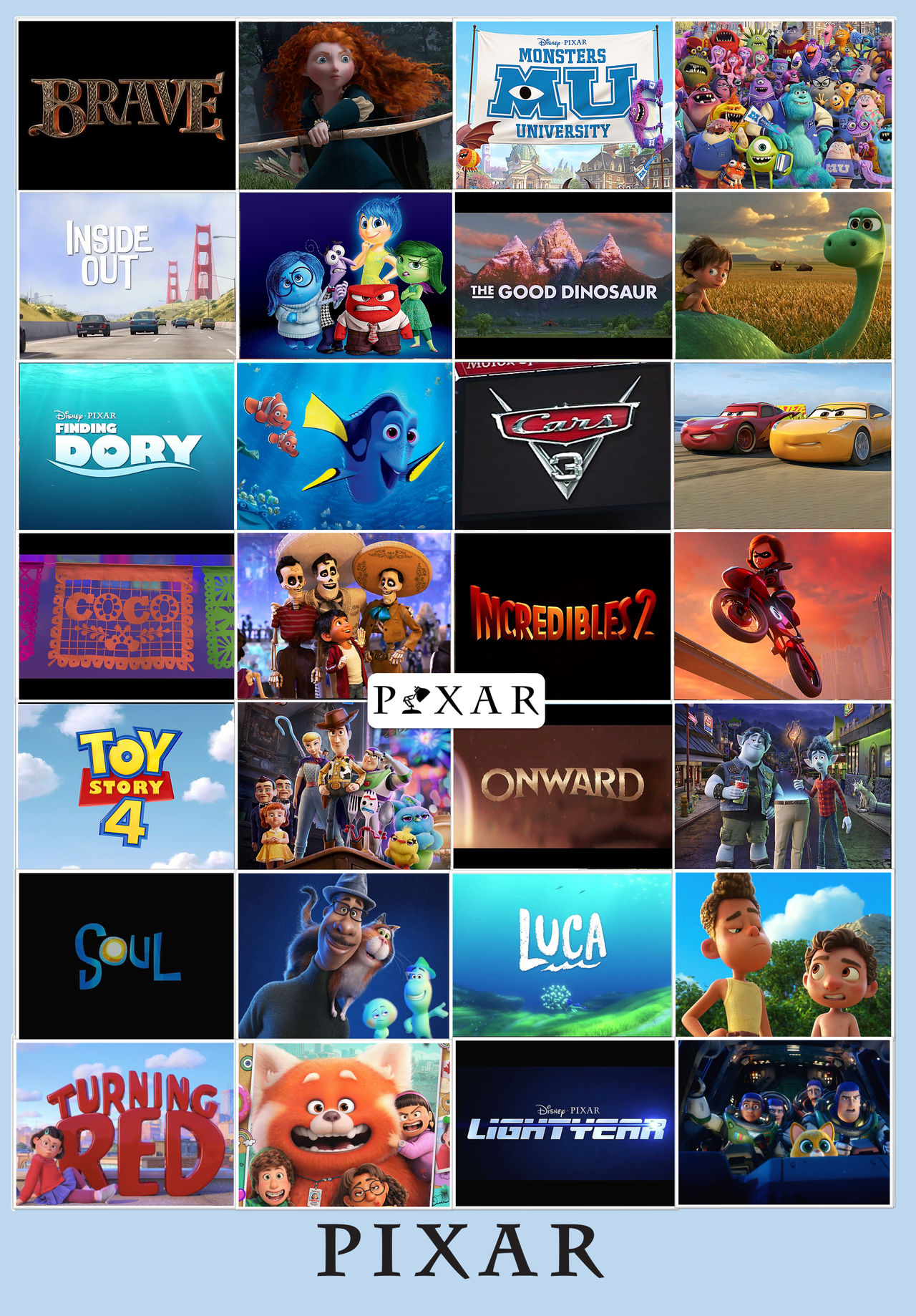 Pixar snapshots 2 by gikesmanners1995 on DeviantArt