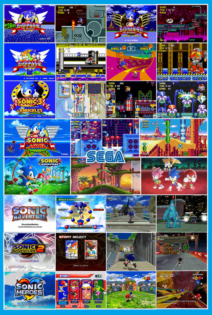 Sonic the Hedgehog franchises screencaptures by gikesmanners1995 on  DeviantArt