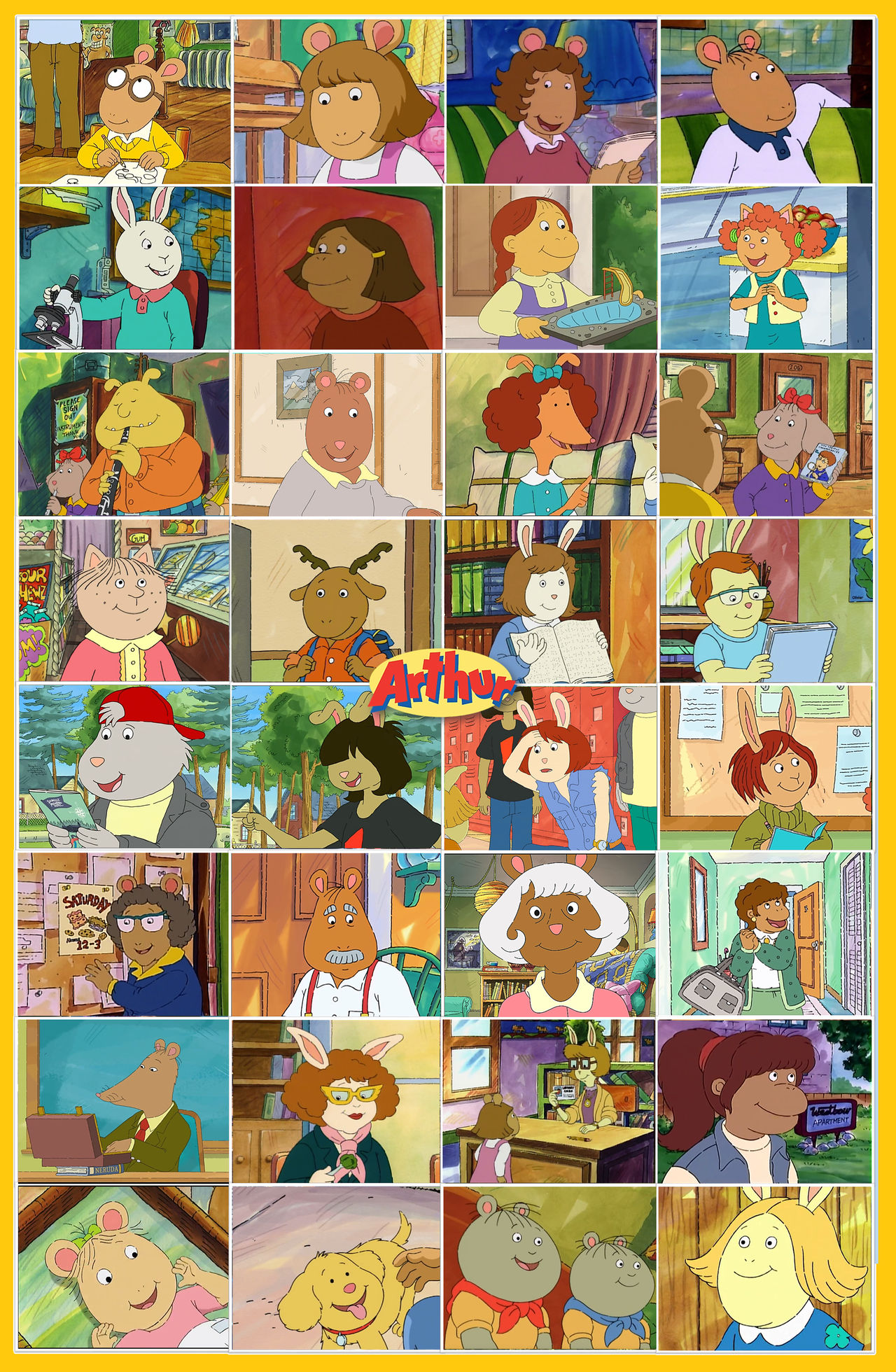 Arthur and Friends characters by gikesmanners1995 on DeviantArt
