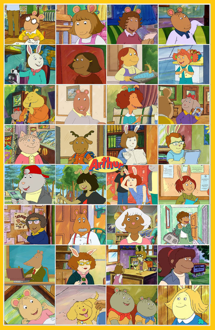 Fred Rws Arthur Deviantart Arthur and Friends characters by gikesmanners1995 on DeviantArt