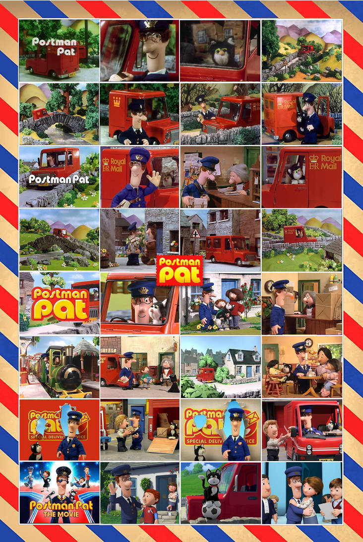 Postman Pat Sticker Chart Postman Pat screencaptures by gikesmanners1995 on DeviantArt