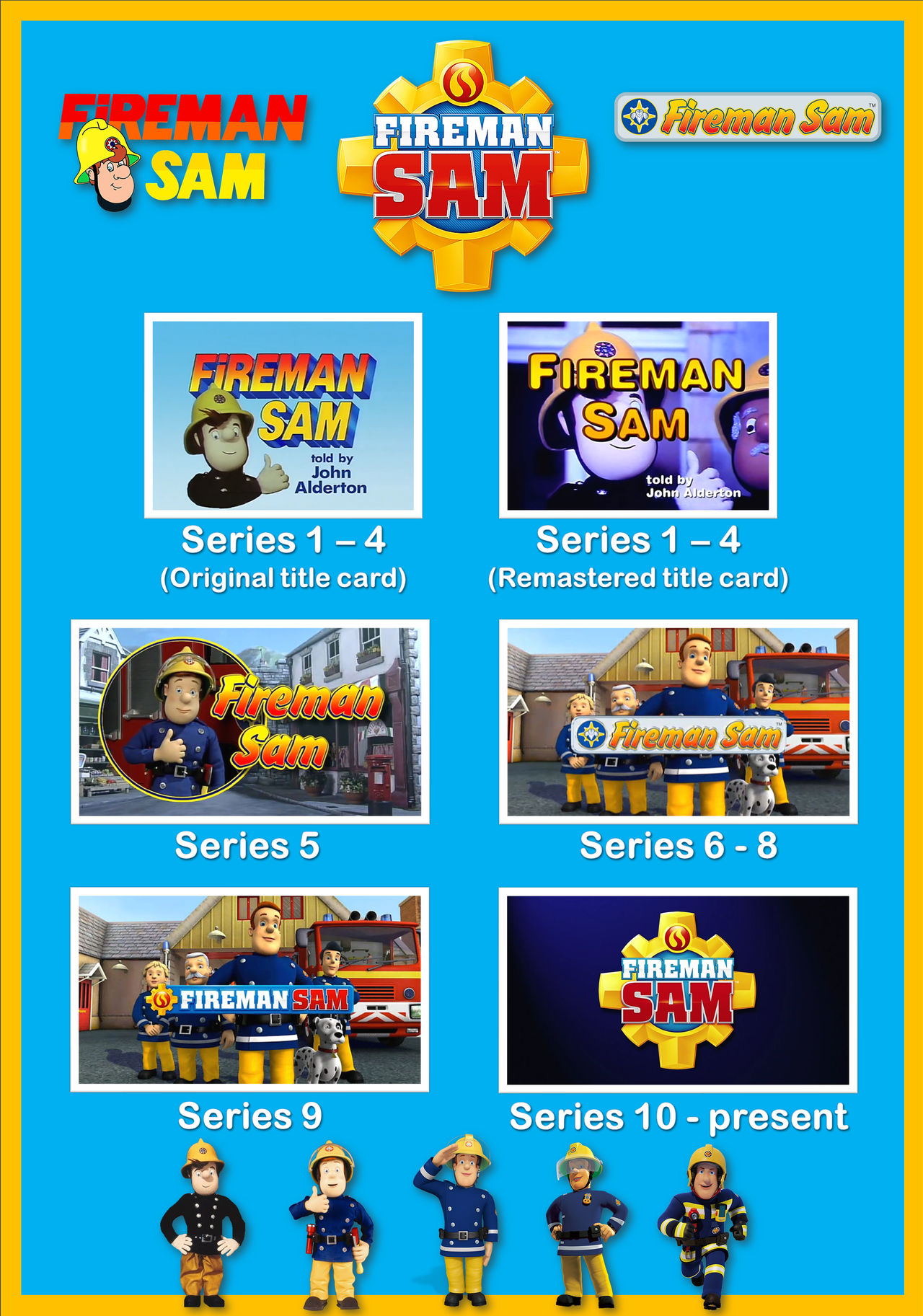 Fireman Sam Versions Fireman Sam Classic and Modern by gikesmanners1995 on DeviantArt